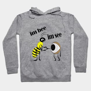 Queen Bee honey Funny, Cute, Cool eye Hoodie